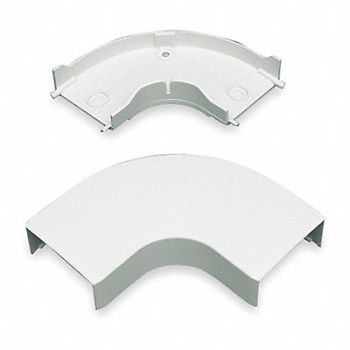 LEGRAND Flat Elbow 90 Deg Ivory PVC Elbows, 3YE42