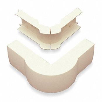 LEGRAND External Elbow 90 Deg Ivory PVC Elbows, 3YE46
