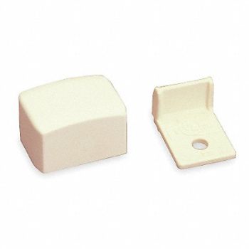 LEGRAND Blank End Ivory PVC Ends, 3YE47