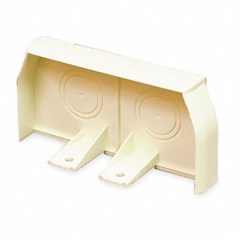 LEGRAND End Cap Ivory 40N2 Caps, 3YE87