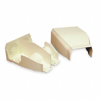 LEGRAND Divided Entrance End Ivory, 3YE89