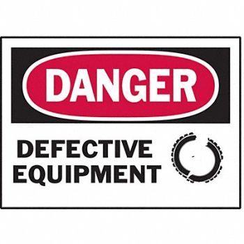 BRADY Label 3 1/2 inx5 in Polyester PK5, 3YGU1
