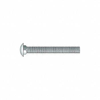AMERICAN GARAGE DOOR SUPPLY Carriage Bolt 2-1/4 in PK24, 5MVD4