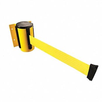 TENSABARRIER D0094 Belt Barrier Yellow Belt Color Yellow, 3YJT4