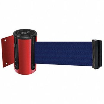 TENSABARRIER D0087 Belt Barrier Red Belt Color Blue, 3YJG1