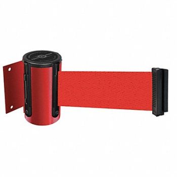 TENSABARRIER D0094 Belt Barrier Red Belt Color Red, 3YJU7