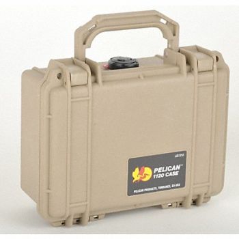 PELICAN E9265 ProtCase 2 15/16 in DblThrw Desert Tan, 3YKA6