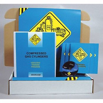 MARCOM SafetyTrainingKit DVD GasCylinders, 3YKW7