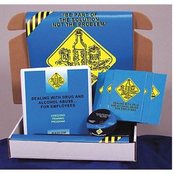 MARCOM SafetyTrainingKit DVD SubstanceAbuse, 3YKX4