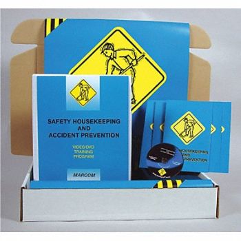 MARCOM SafetyTrainingKit DVD AccidentPrevention, 3YLC7