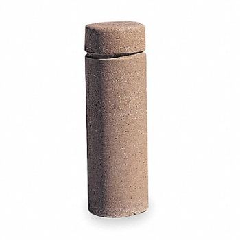 WAUSAU TILE Security Bollard Round 36 in L 36 in H, 3YMA9