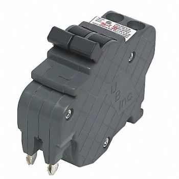 FEDERAL PACIFIC Circuit Breaker 50A Plug In 120/240V 2P, 3YMP8