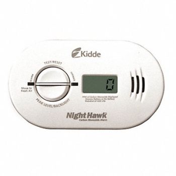 KIDDE CO2 Alarm AA Alkaline Electrochemical, 3YNJ4