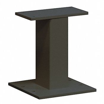 SALSBURY INDUSTRIES Cluster Box Unit Pedestal Black, 3YNP2