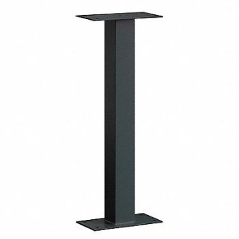 SALSBURY INDUSTRIES D0047 Mail Chest Pedestal Black, 3YNY2
