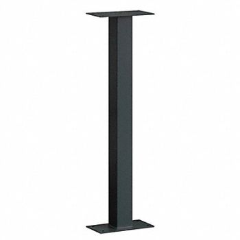 SALSBURY INDUSTRIES Standard Post Black, 3YNZ5