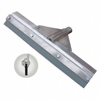 TOUGH GUY Floor Squeegee 16 in W Straight, 3YPD2