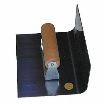TOUGH GUY 6 In HD Cove Trowel with 1In Radius, 3YPD7