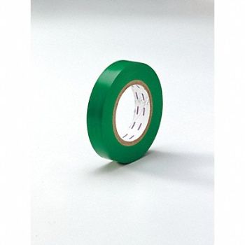 GRAINGER APPROVED Floor Tape Green 1 inx180 ft Roll, 3YRZ2