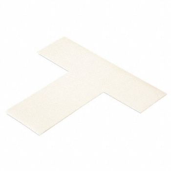 MIGHTY LINE K3722 Floor Tape White 2 inx6 in T PK100, 3YTH5