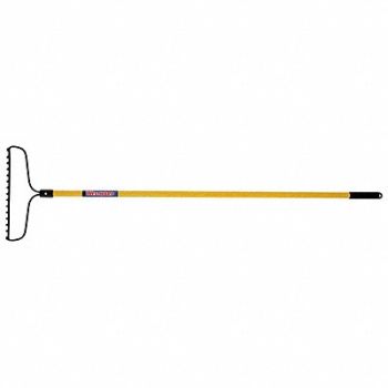 WESTWARD Fiberglass Bow Rake 3 In.Tines, 3YU78