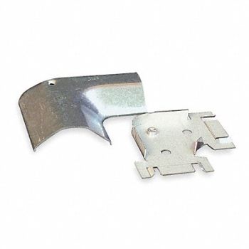 LEGRAND Flat Elbow 90 Deg Gray Steel Elbows, 3YY72