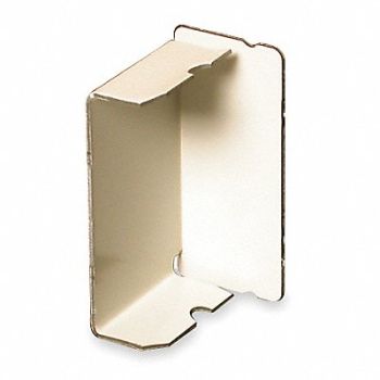 LEGRAND Blank End Ivory Steel Ends, 3YY79