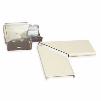 LEGRAND Flat Elbow 90 Deg Ivory Steel Elbows, 3YY80