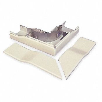 LEGRAND Full Capacity Flat Elbow Ivory, 3YY90