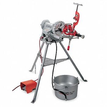 RIDGID Portable Pipe Threading Machine 1/2 hp, 3Z987