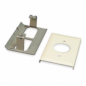 LEGRAND Single Receptacle Cover Ivory, 3ZA31