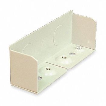 LEGRAND Blank End Gray Steel Ends, 3ZA42