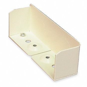 LEGRAND Blank End Ivory Steel Ends, 3ZA53