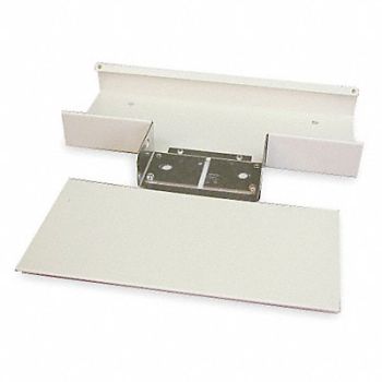 LEGRAND Full Capacity Tee Ivory Steel Tees, 3ZA55