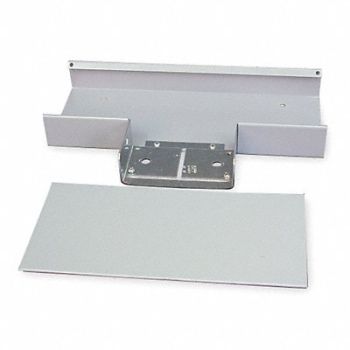 LEGRAND Full Capacity Tee Gray Steel Tees, 3ZA66