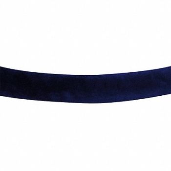 LAWRENCE METAL Classic Barrier Rope 6 ft Blue, 3ZAC6