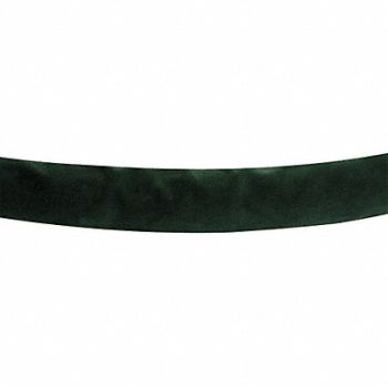 LAWRENCE METAL Classic Barrier Rope 6 ft Dark Green, 3ZAD1