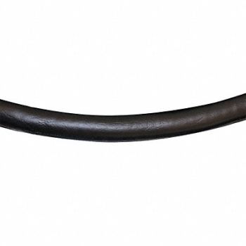 LAWRENCE METAL Classic Barrier Rope 6 ft Black, 3ZAD6