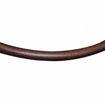LAWRENCE METAL Barrier Rope 6 ft Brown, 3ZAE1