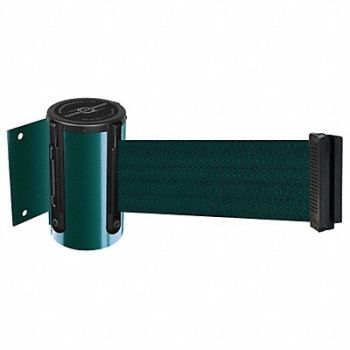 TENSABARRIER D0094 Belt Barrier Green Belt Color Green, 3ZAE2