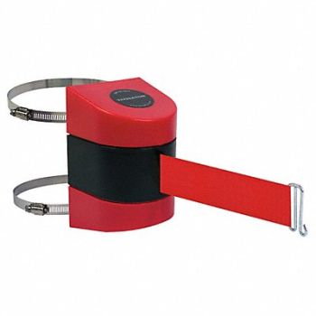 TENSABARRIER D0109 Belt Barrier Red Belt Color Red, 3ZAT7