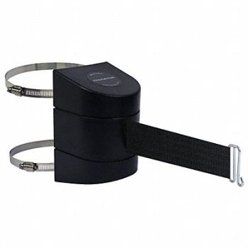 TENSABARRIER D0109 Belt Barrier Black Belt Color Black, 3ZAV8