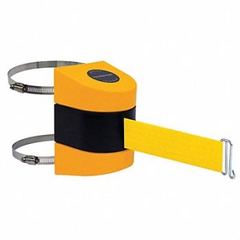 TENSABARRIER D0109 Belt Barrier Yellow Belt Color Yellow, 3ZAY5