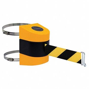 TENSABARRIER D0109 Belt Barrier Yellow Belt Yellow/Black, 3ZAY8
