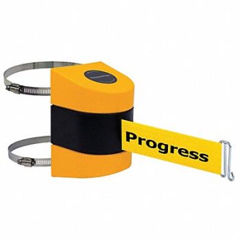 TENSABARRIER D0111 Belt Barrier Yellow Belt Color Yellow, 3ZAZ3