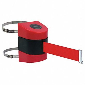 TENSABARRIER D0123 Belt Barrier Red Belt Color Red, 3ZCK4