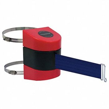 TENSABARRIER D0123 Belt Barrier Red Belt Color Blue, 3ZCK5