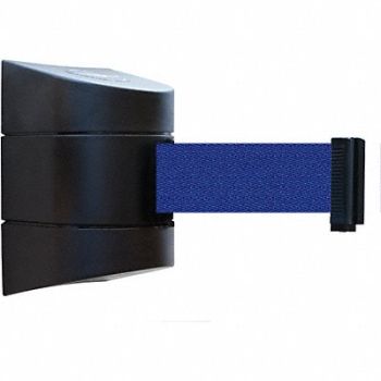 TENSABARRIER D0116 Belt Barrier Black Belt Color Blue, 3ZCL7