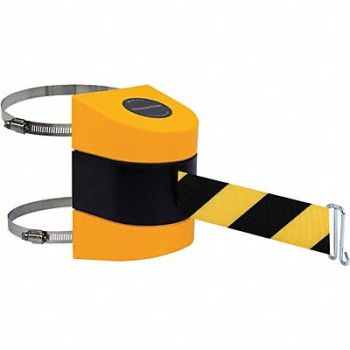 TENSABARRIER D0123 Belt Barrier Yellow Belt Yellow/Black, 3ZCT5