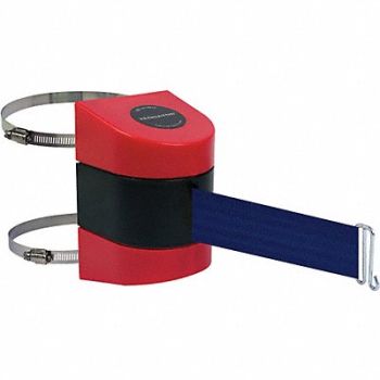 TENSABARRIER D0136 Belt Barrier Red Belt Color Blue, 3ZDA7